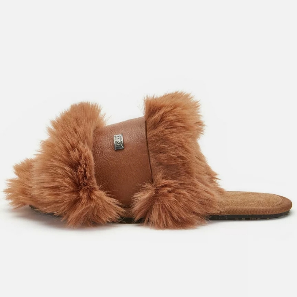 Australia Luxe Muchas / Slides Fur Leather Designer